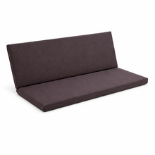 Cuscino per panca da giardino con schienale 121 x 36 x 5 cm und 121 x 46 x 5 cm