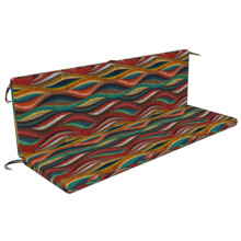 Cuscino per dondolo Hollywood set 170 cm lang, 5 cm