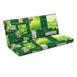 Cuscino per dondolo Hollywood set 170 cm lang, 8 cm