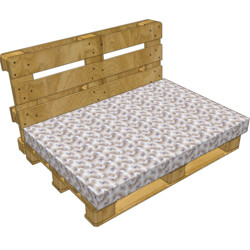 Cuscini da seduta per Pallet 120x60x10 cm
