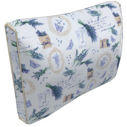 Cuscino schienale Flop con bordino 40x50x15 cm