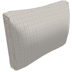 Cuscino schienale Flop con bordino 40x50x15 cm