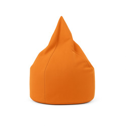 Pouf per bambini a forma di goccia 60 x 90 cm