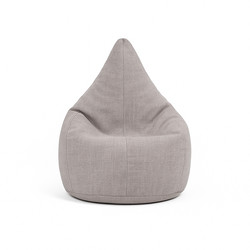 Pouf a forma di goccia 80 x 120 cm