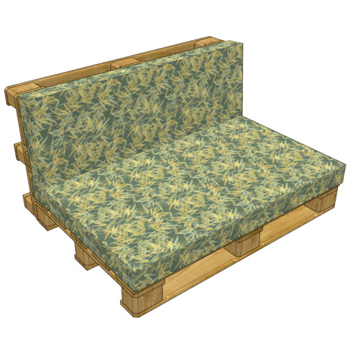 Fodera per set cuscini da seduta per Pallet (senza imbottitura)